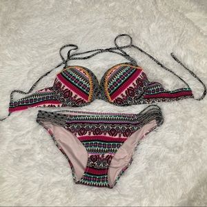Shade & shore Women’s Bikini set Sz M 36C
